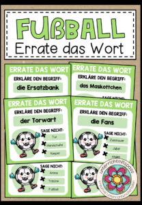 FUßBALL – Errate das Wort (Spiel)