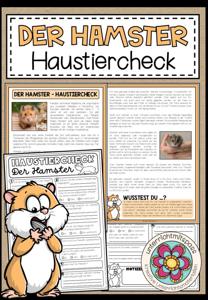 DER HAMSTER – Haustiercheck