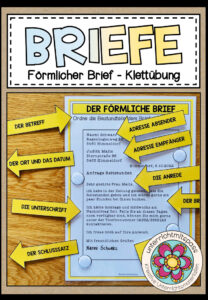 BRIEFE – Der förmliche Brief (Klettübung/Legeübung)