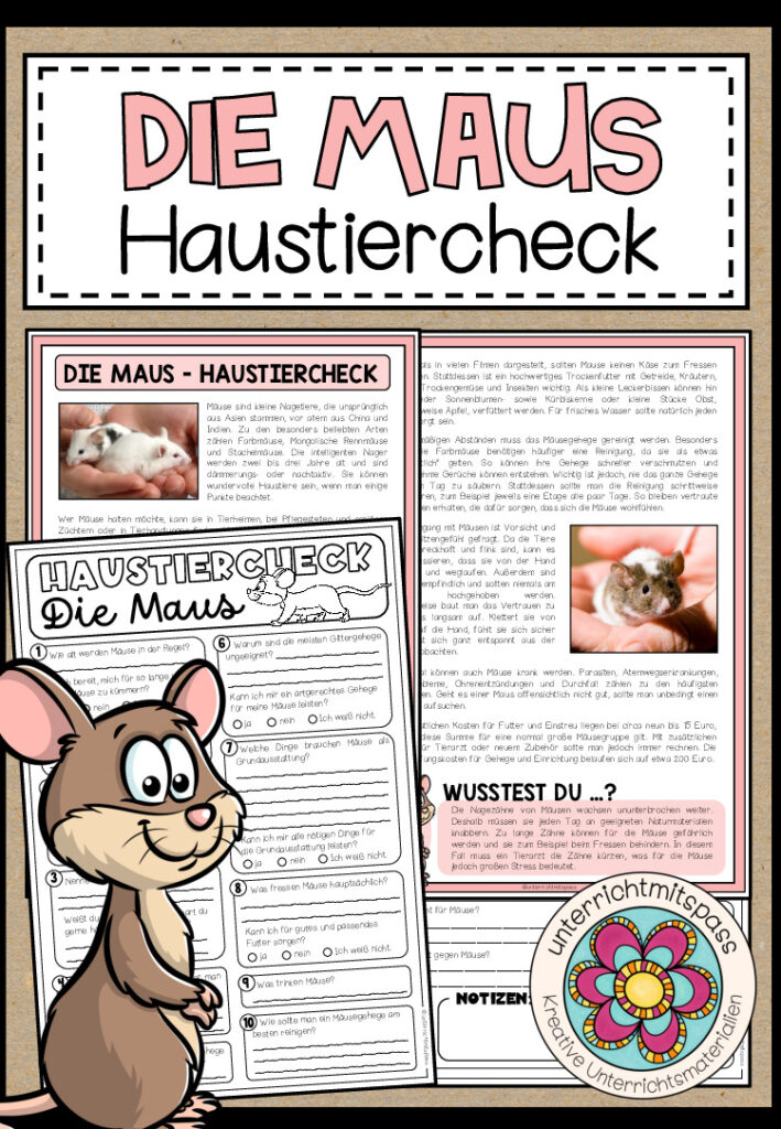 DIE MAUS – Haustiercheck