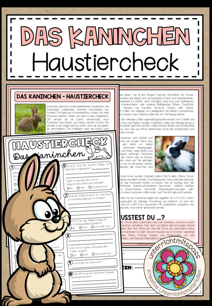 DAS KANINCHEN – Haustiercheck