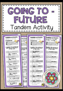 GOING TO – FUTURE – Tandem Activity