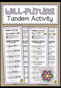 WILL – FUTURE – Tandem Activity