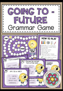 GOING TO – FUTURE – Grammar Game