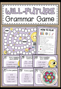 WILL – FUTURE – Grammar Game