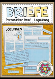 BRIEFE – Der persönliche Brief (Legeübung)