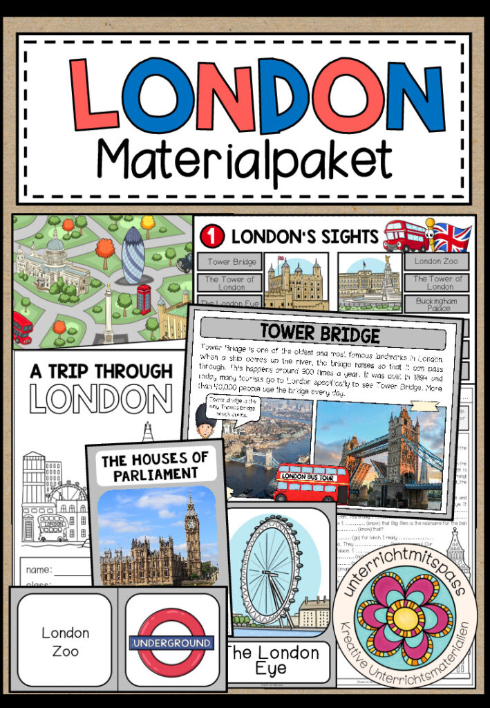 LONDON – Materialpaket
