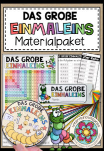Cover des Pakets „DAS GROßE EINMALEINS - Materialpaket“