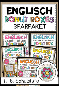 ENGLISCH – DONUT BOXEN (4.-8. KLASSE) SPARPAKET