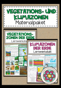 Cover des Pakets „Vegetationszonen und Klimazonen - Sparpaket (Materialpaket)“