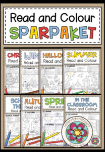Cover des Pakets „READ AND COLOUR - SPARPAKET (wachsendes Paket)“