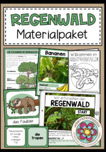 Cover des Pakets „REGENWALD - Materialpaket“