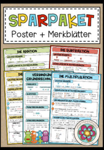 GRUNDRECHENARTEN (4./5. Schulstufe) – Poster + Merkblätter