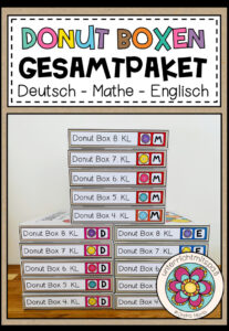 DONUT BOXEN – GESAMTPAKET (Deutsch, Mathe und Englisch)