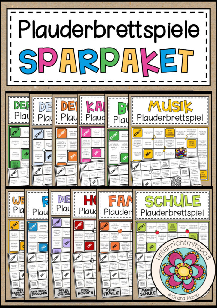 PLAUDERBRETTSPIELE – Großes SPARPAKET (wachsendes Paket)