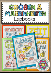 Cover des Pakets „GRÖßEN & MAßEINHEITEN - Lapbooks (SPARPAKET)“