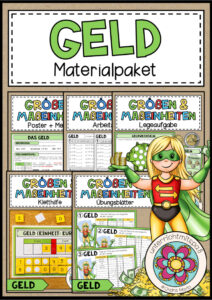 GELD (Größen und Maßeinheiten) – Materialpaket