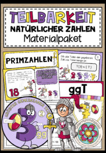 Cover des Pakets „TEILBARKEIT NATÜRLICHER ZAHLEN - Materialpaket“