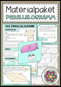 Cover des Pakets „PARALLELOGRAMM - Materialpaket“