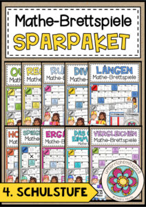 MATHE–BRETTSPIELE – SPARPAKET – 4. Schulstufe