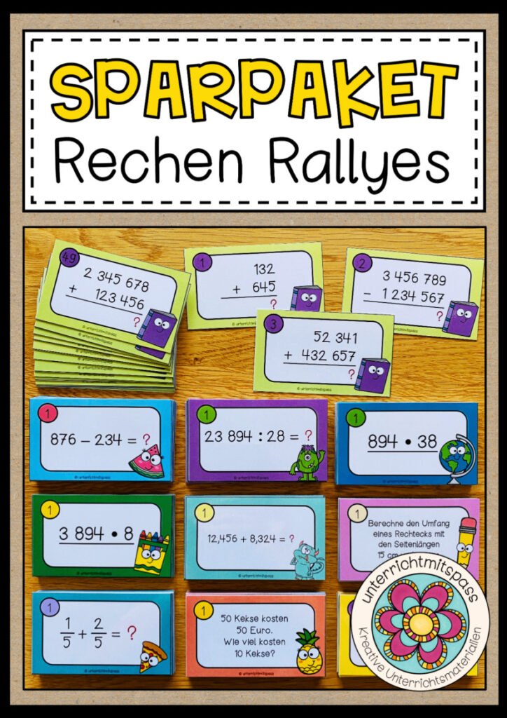 RECHEN RALLYES – SPARPAKET