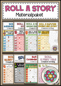 Roll a story – Creative Writing Package (wachsendes Paket)