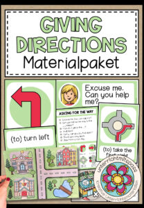 Cover des Pakets „GIVING DIRECTIONS - Materialpaket“