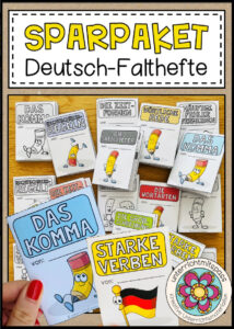 DEUTSCH MERKHEFTE (Falthefte) – wachsendes SPARPAKET