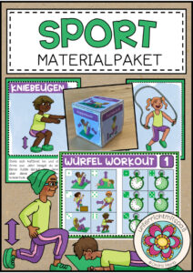 Cover des Pakets „Fitness im Sportunterricht - Materialpaket“