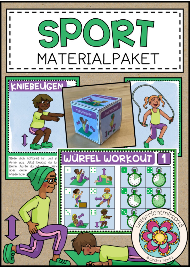 Fitness im Sportunterricht – Materialpaket