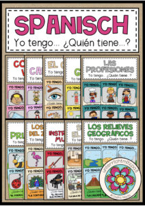Cover des Pakets „YO TENGO ... ¿QUIÉN TIENE ...? - MEGA PAKET“