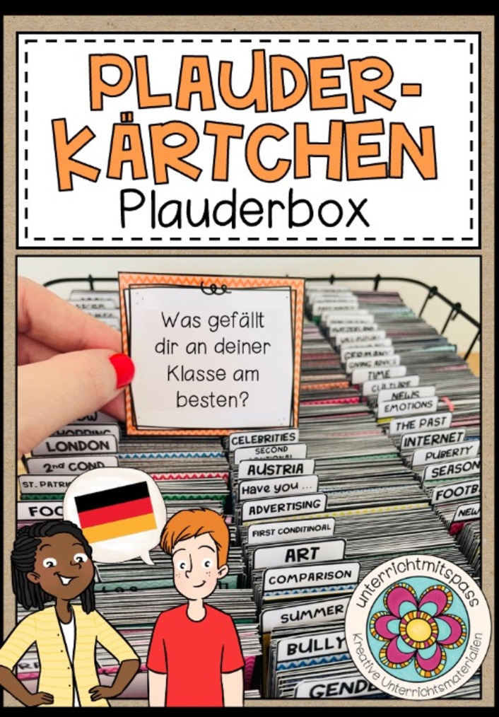 PLAUDERBOX – Plauderkärtchen (SPARPAKET)