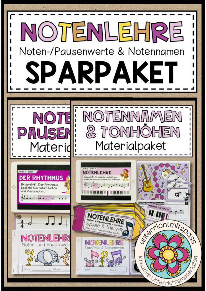 NOTENLEHRE – Sparpaket (4.-5. Schulstufe)