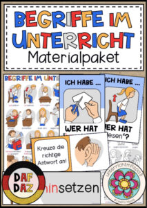 Cover des Pakets „BEGRIFFE IM UNTERRICHT - Materialpaket (DAF/DAZ)“