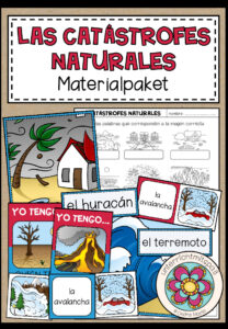 Cover des Pakets „CATASTROFE NATURALE (Naturkatastrophen) - Materialpaket (Italienisch)“