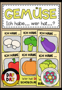 GEMÜSE – Ich habe… Wer hat…? (DAF/DAZ)