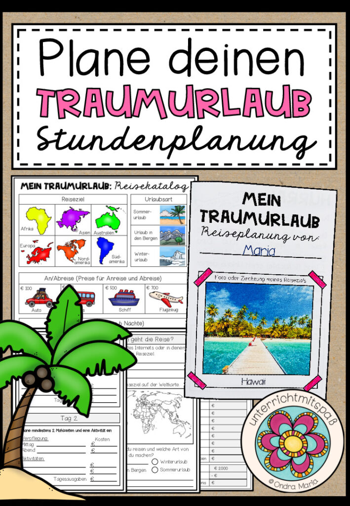 MEIN TRAUMURLAUB – Plane deinen Traumurlaub (Komplette Stunde)
