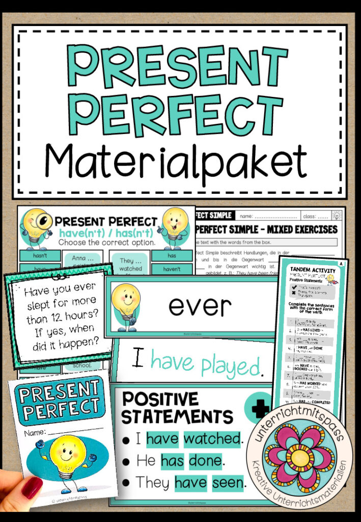 PRESENT PERFECT – Materialpaket