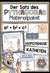 DER SATZ DES PYTHAGORAS – Materialpaket