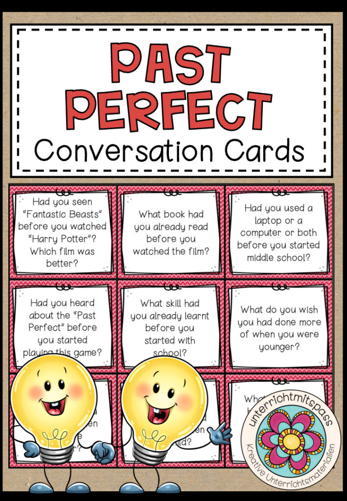 PAST PERFECT – Conversation Cards