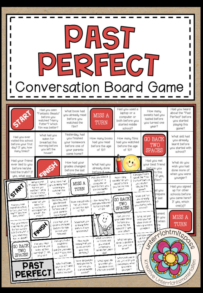 PAST PERFECT – Conversation Board Game