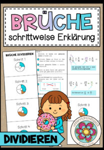 BRÜCHE DIVIDIEREN – schrittweise Erklärung