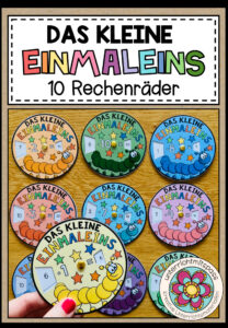 DAS KLEINE EINMALEINS – 10 Rechenräder