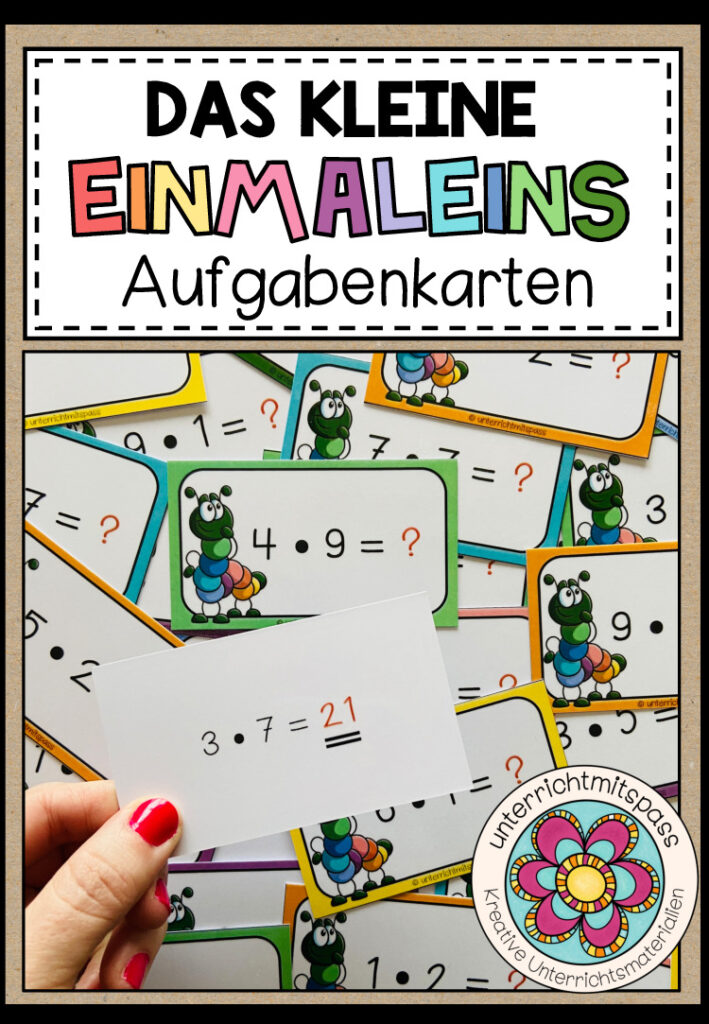 DAS KLEINE EINMALEINS – 100 Aufgabenkarten