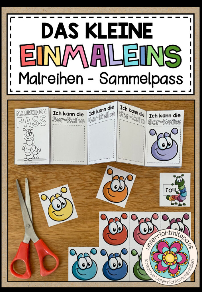 DAS KLEINE EINMALEINS – Malreihen-Sammelpass