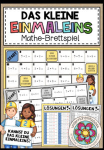 DAS KLEINE EINMALEINS – Mathe-Brettspiel