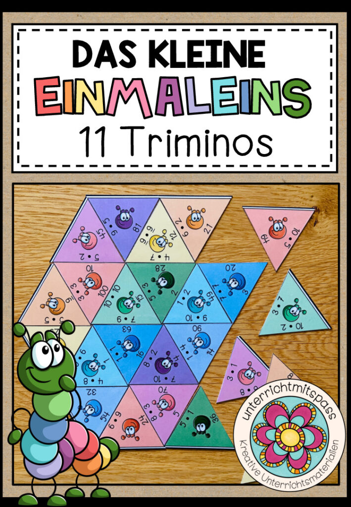 DAS KLEINE EINMALEINS – 11 Triminos