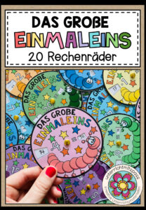 DAS GROßE EINMALEINS – 20 Rechenräder
