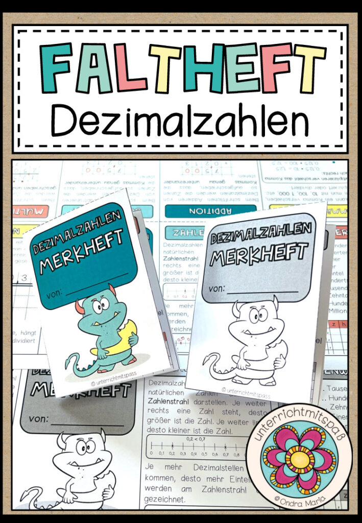 DEZIMALZAHLEN – Faltheft