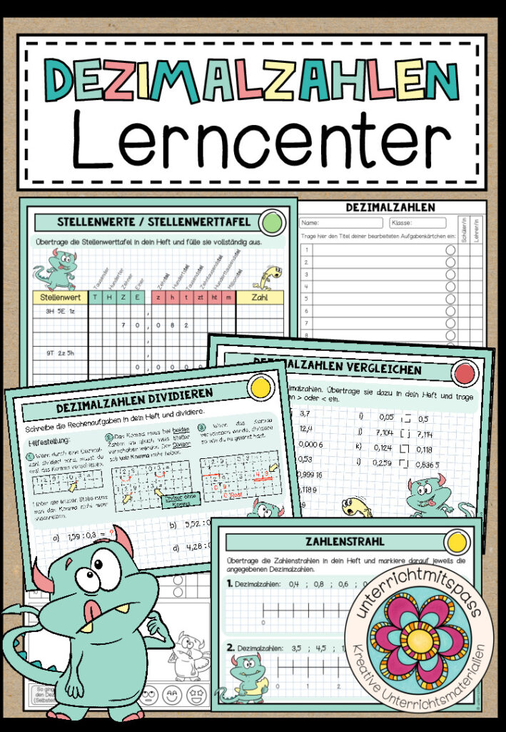DEZIMALZAHLEN – Lerncenter / Lerntheke